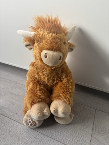 Build bear highland cow with - a,