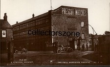 WW1 Liverpool Pals Battalion Barracks Prescot Real Photo postcard