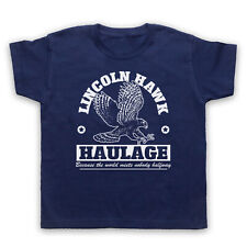 LINCOLN HAWK OVER THE TOP UNOFFICIAL HAULAGE STALLONE KIDS CHILDS T-SHIRT