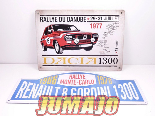 Lot plaques renault 8 - lot,