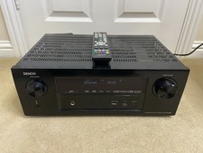 Denon AVR-X2100w 7.2 AV Receiver AMP 4K Bluetooth Dolby DTS-HD WiFi AirPlay.
