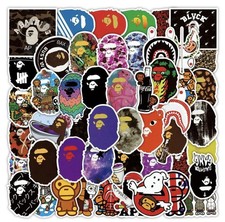 A Bathing Ape BAPE sticker Pack X 15 Random Brand New Cheap Postage