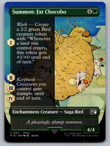 Summon fat chocobo - summon:,