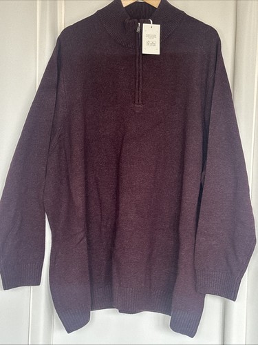 Jacamo men burgundy jumper - burgundy,
