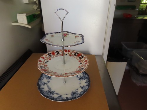 Vintage three tier - tier, stand