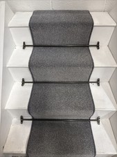 CARPET STAIR RUNNER 14 STEPS , 47cm Wide, HARDWEARING, BLEACH CLEANABLE