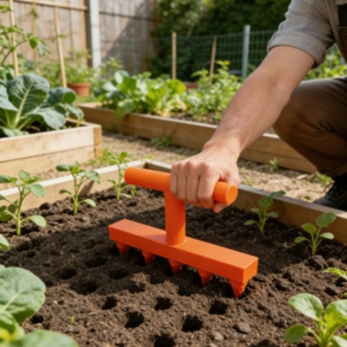 Prong design gardening hole - 5-prong,