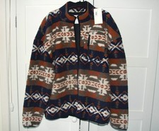 Aztec Borg Fleece Jacket  XL /