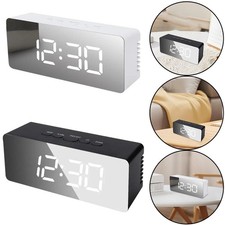 Digital LED Alarm Clock with