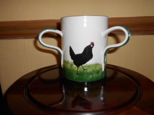 Wemyss black cockerel - , tyg