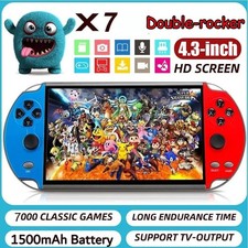 Handheld Game 4.3 Inch HD Screen Classic Game Retro Console 7000+ Games Built In