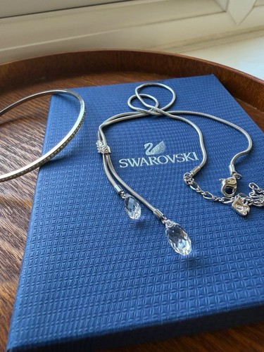 Swarovski necklace bracelet - swarovski,