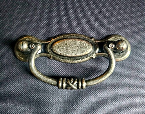 Antique pewter metal - pewter, pull
