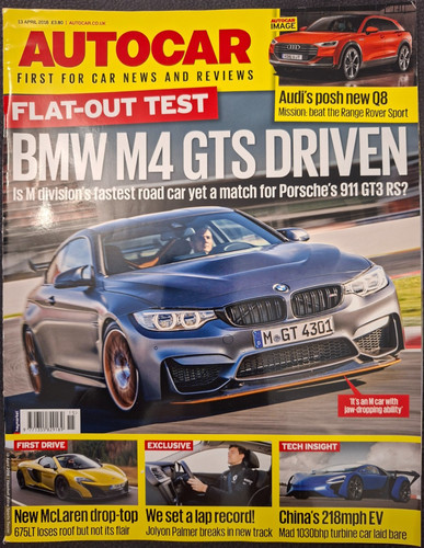 Autocar magazine april - magazine, 13