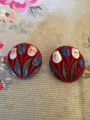 Vintage glass buttons - ,
