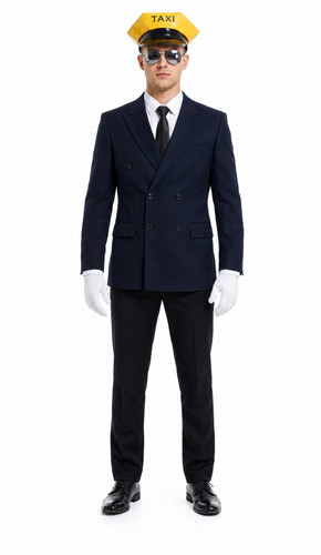 Adult chauffeur cap limo - adult, taxi