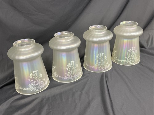 Antique vtg set iridescent - set,