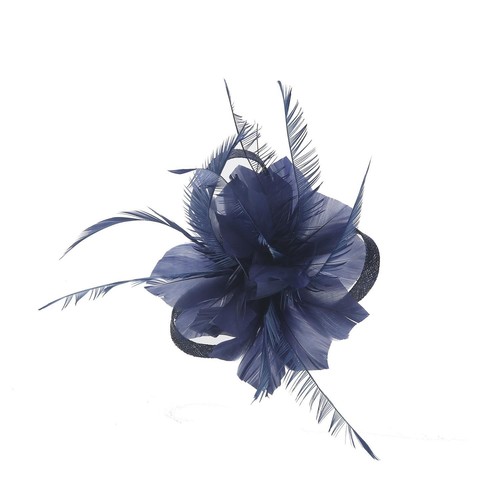 Flower hair clip feathers - hair,