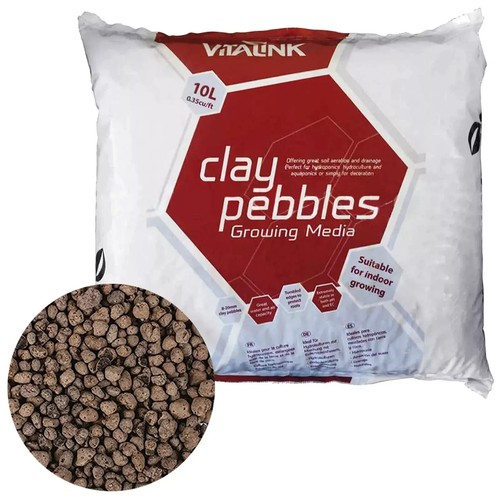 Vitalink clay pebbles - clay,