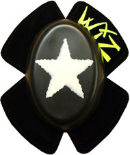 WIZ STAR KNEE SLIDERS WHT BLK