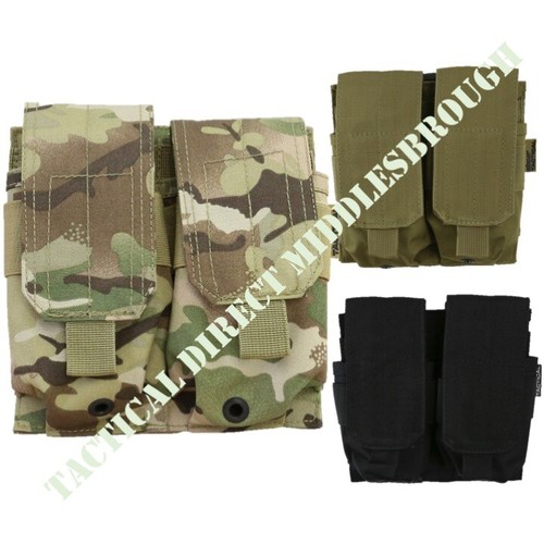 Army webbing double magazine - army,