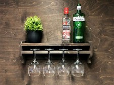 Gin shelf wine rack glass - shelf,