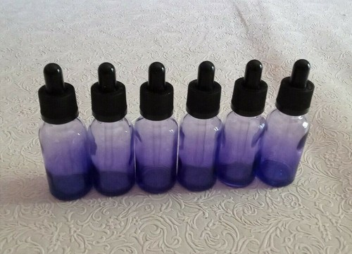 Boston round glass bottles - 6,