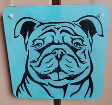 DOUBLE SIDED DOG PLAQUE