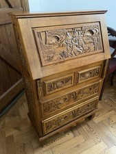 Hand Carved Oriental Writing