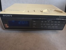 Vintage Sony ICF-C6L Digimatic FM/MW/LW 3 Band Digital  Clock Radio alarm