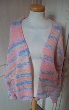 Pastel Chunky Knit Cardigan XL
