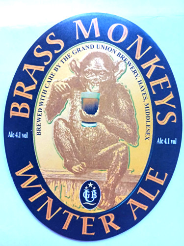 Grand union brewery brass - grand,