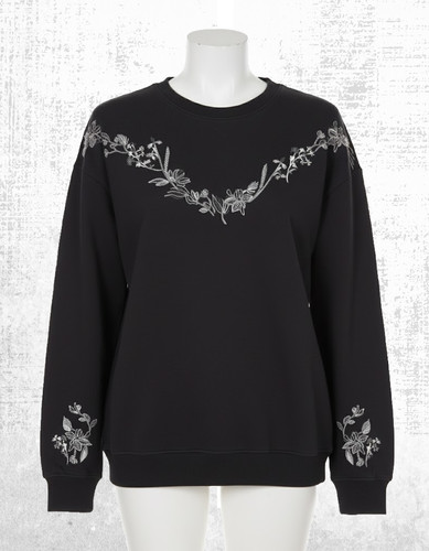 Women fat face sweatshirt - face,