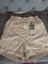 Primark Beige Shorts Size 6