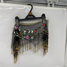 collar Shawl / Skirt Wrap Gold