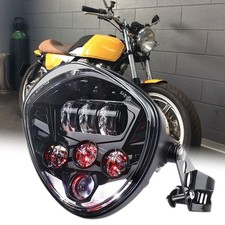 Motorbike LED Headlight DRL for Moto Guzzi Bellagio Breva V75 V7 V65 1000S