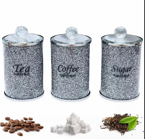Xxl silver crushed diamond - silver,