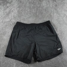 Speedo Shorts Mens Large Black