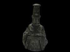 Vintage Pewter Thimble - Hut