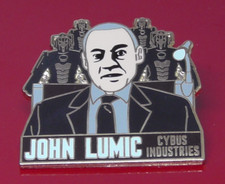 Danbury Mint Doctor Who Enamel Pin Badge John Lumic Character BBC