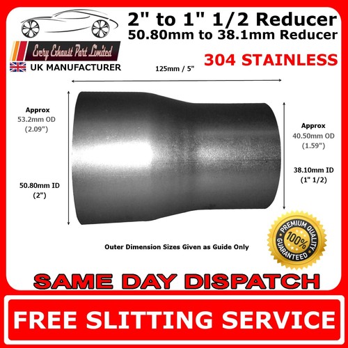 50mm 38mm stainless - to,