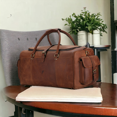 Fausta vintage genuine large - genuine,