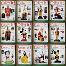 Magazine Collect It Collectables Full Contents Index Shown - Various