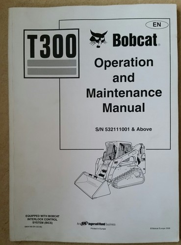 Bobcat t300 skid steer loader - t300,