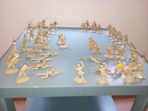 1970s vintage airfix soldiers - vintage,