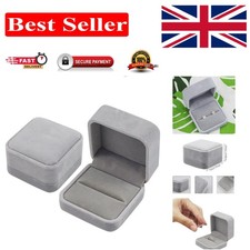 Elegant velvet ring box - ring,