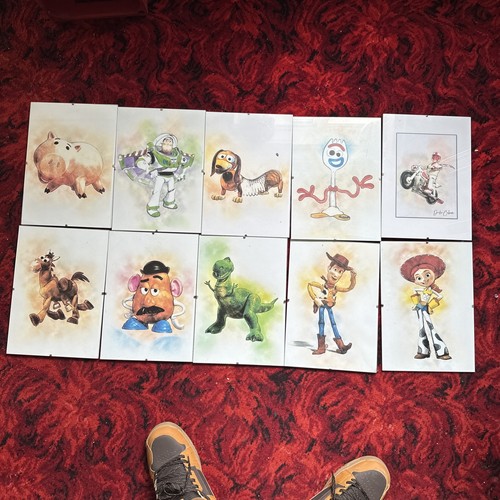 Unique water colour toy story - water,