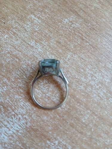 Sterling silver blue - silver, topaz