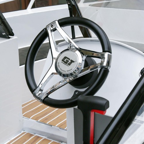 Boat steering wheel - boat, marine