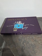 Diplomacy Board Game Vintage